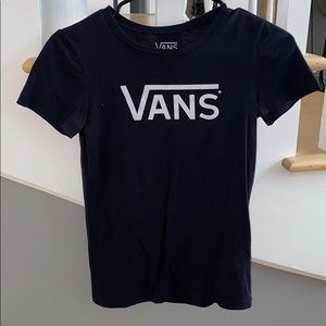 VANS BLACK T-SHIRT